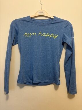 Run Happy Brooks shirt